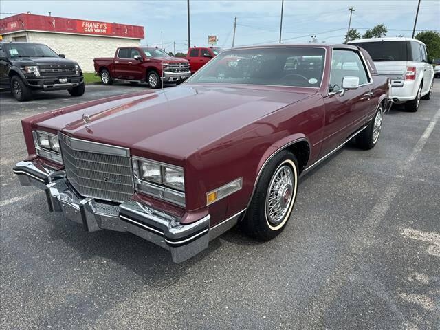 used 1985 Cadillac Eldorado car, priced at $14,995