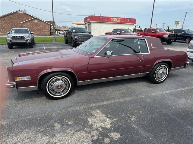 used 1985 Cadillac Eldorado car, priced at $14,995