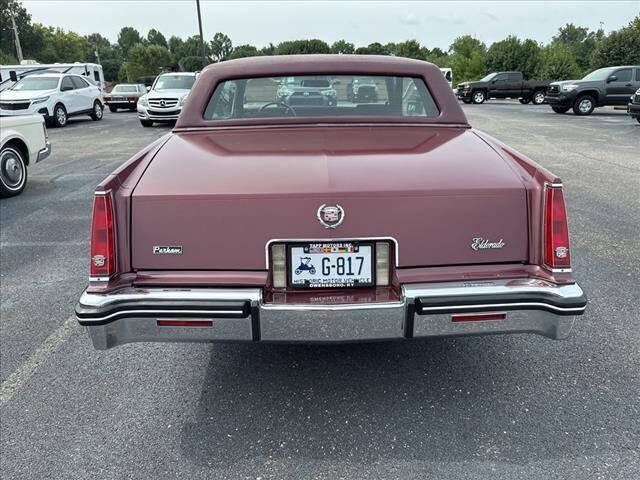 used 1985 Cadillac Eldorado car, priced at $14,995