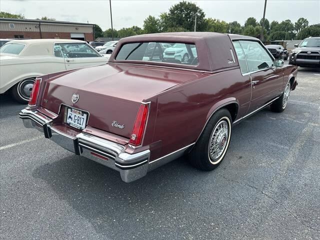 used 1985 Cadillac Eldorado car, priced at $14,995