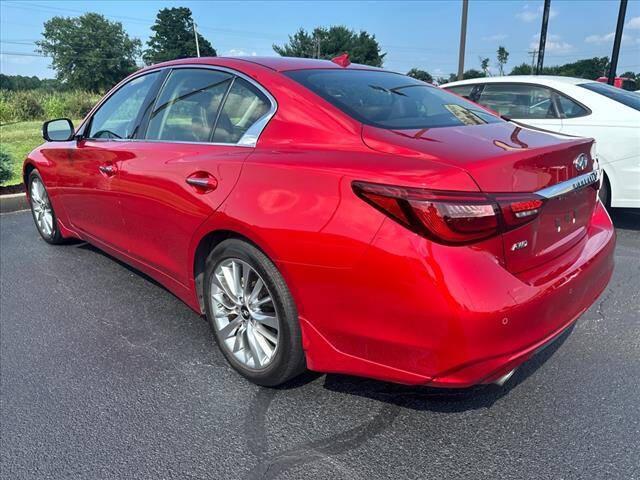 used 2023 INFINITI Q50 car, priced at $34,995