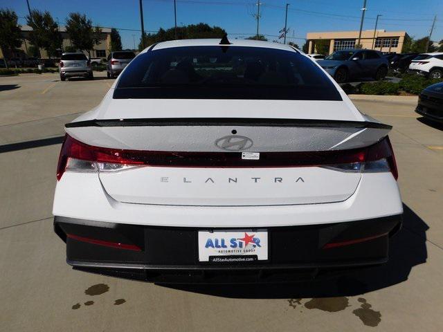 new 2025 Hyundai Elantra car, priced at $25,160