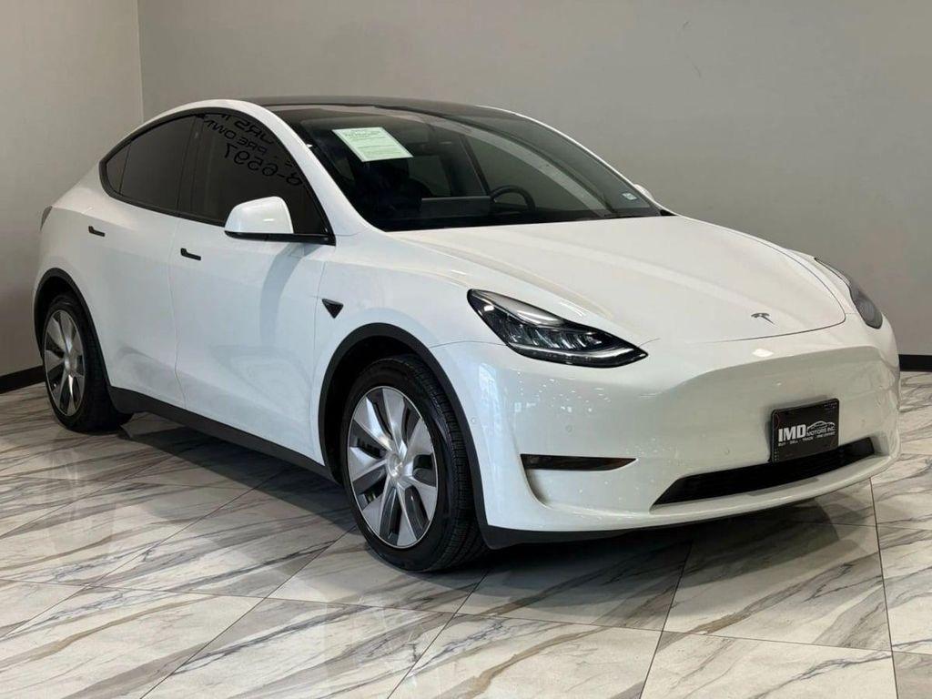 used 2021 Tesla Model Y car, priced at $23,495