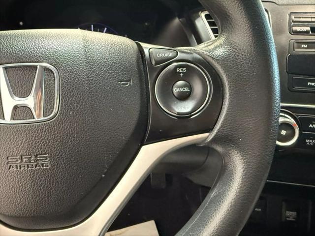 used 2015 Honda Civic car, priced at $11,295