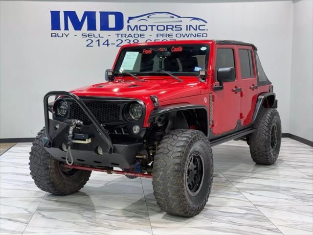 used 2016 Jeep Wrangler Unlimited car, priced at $17,995