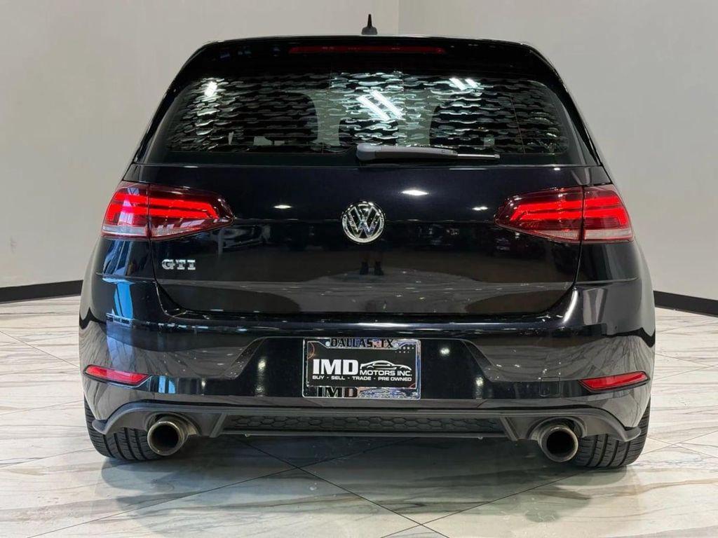 used 2018 Volkswagen Golf GTI car, priced at $20,195