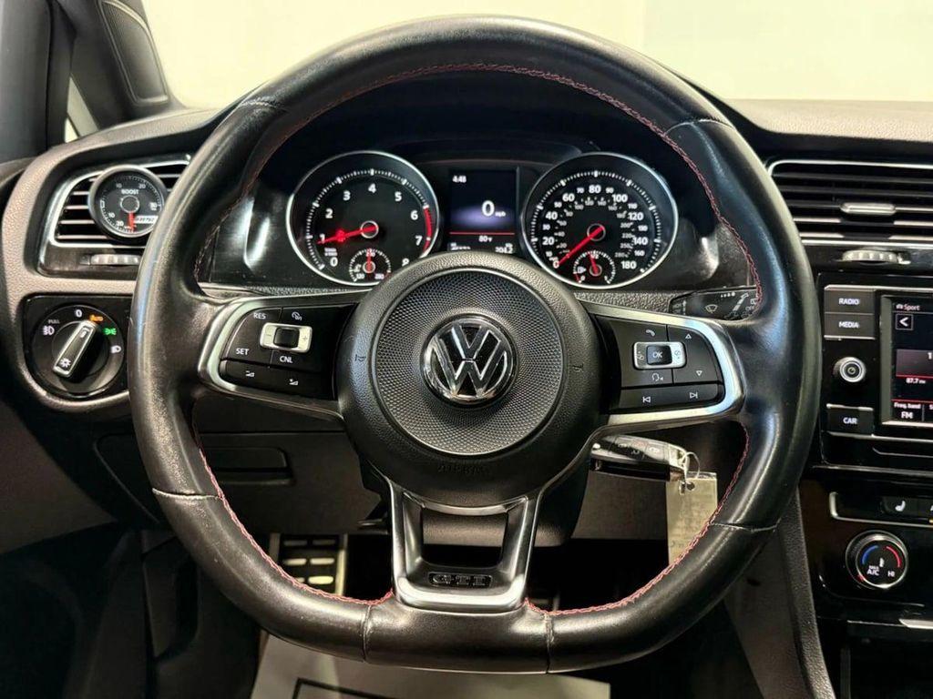 used 2018 Volkswagen Golf GTI car, priced at $20,195