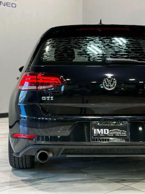 used 2018 Volkswagen Golf GTI car, priced at $20,195