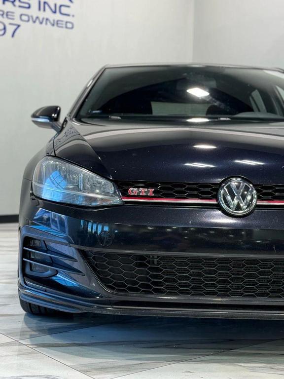 used 2018 Volkswagen Golf GTI car, priced at $20,195