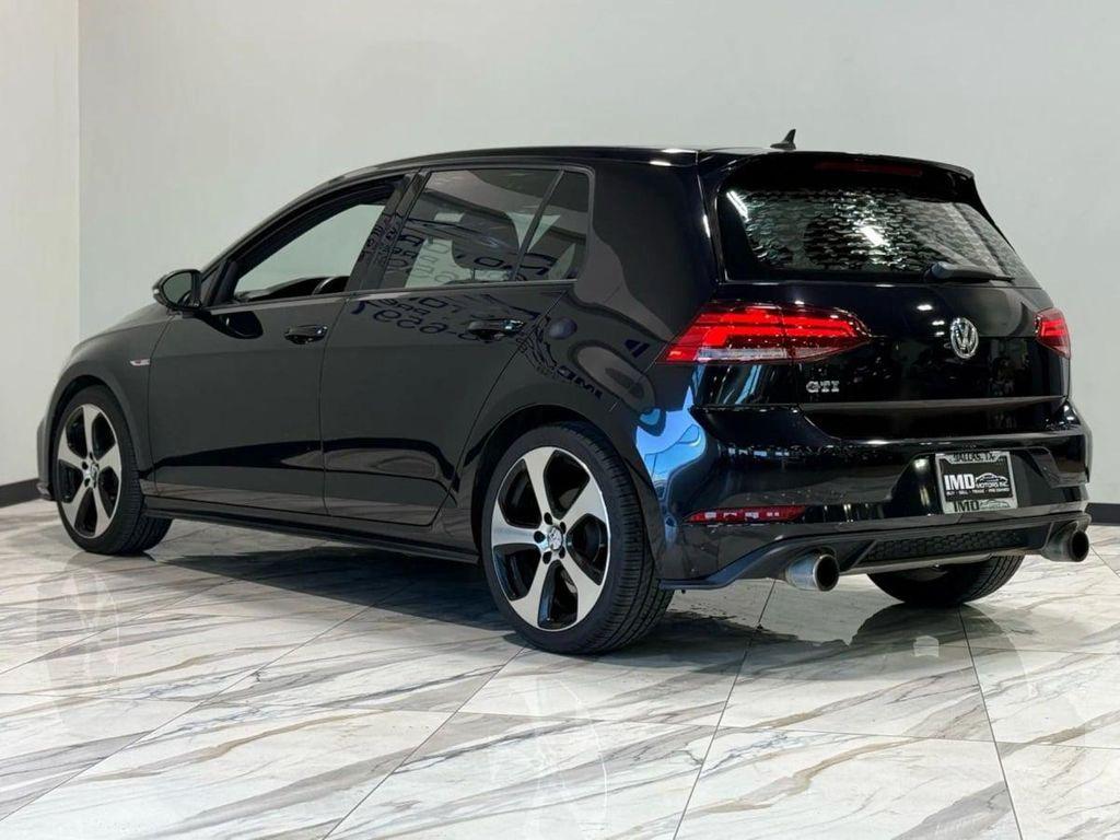 used 2018 Volkswagen Golf GTI car, priced at $20,195