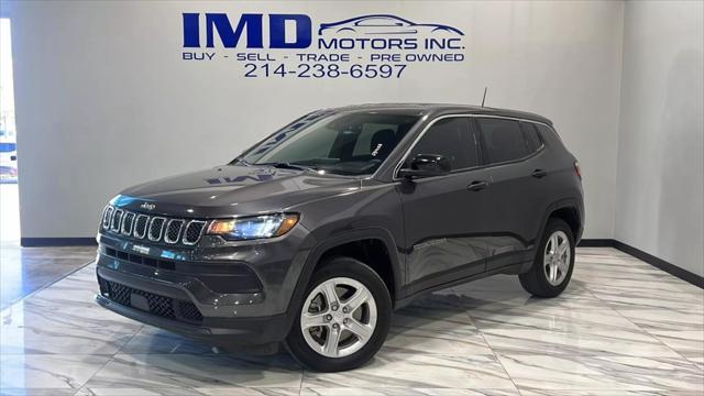 used 2023 Jeep Compass car, priced at $19,795