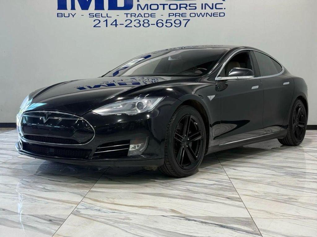 used 2015 Tesla Model S car, priced at $14,495