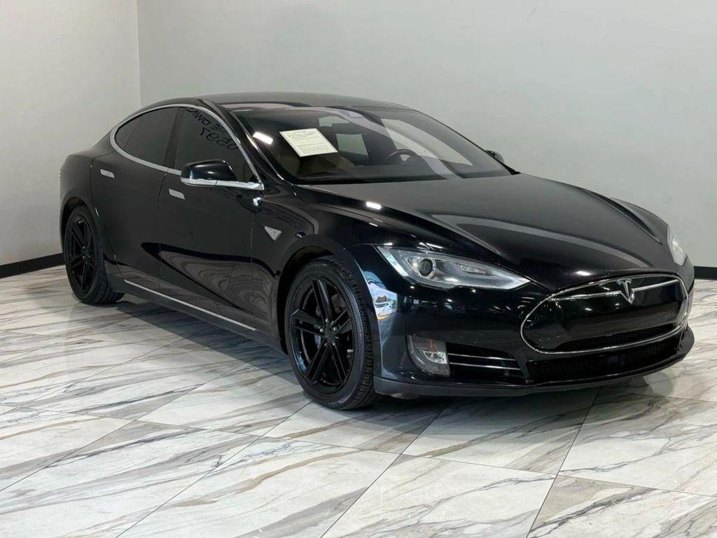 used 2015 Tesla Model S car, priced at $14,495