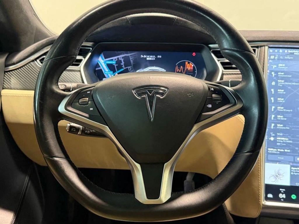 used 2015 Tesla Model S car, priced at $14,495