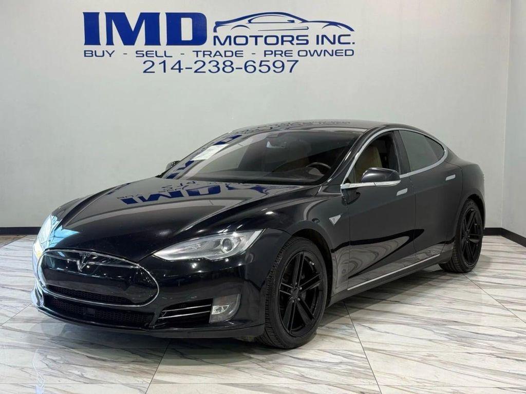 used 2015 Tesla Model S car, priced at $14,495