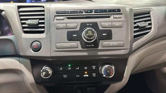 used 2012 Honda Civic car, priced at $10,295