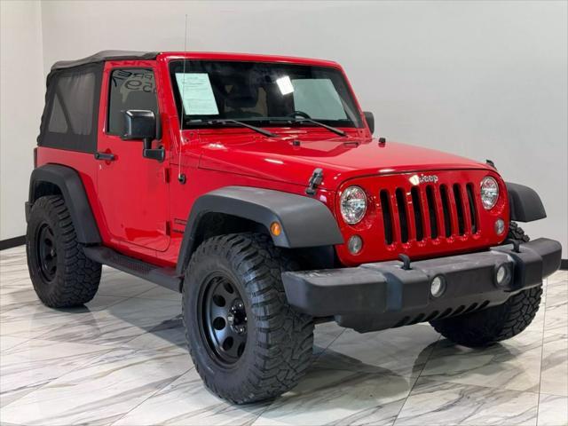 used 2015 Jeep Wrangler car, priced at $19,495