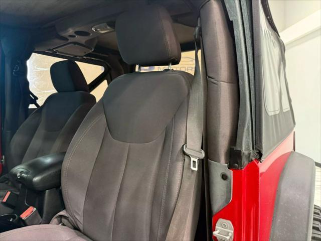 used 2015 Jeep Wrangler car, priced at $19,495
