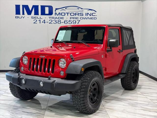 used 2015 Jeep Wrangler car, priced at $19,495