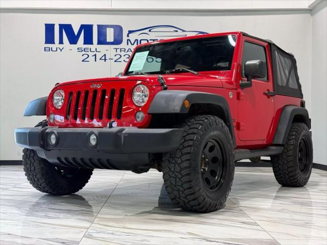 used 2015 Jeep Wrangler car, priced at $19,495