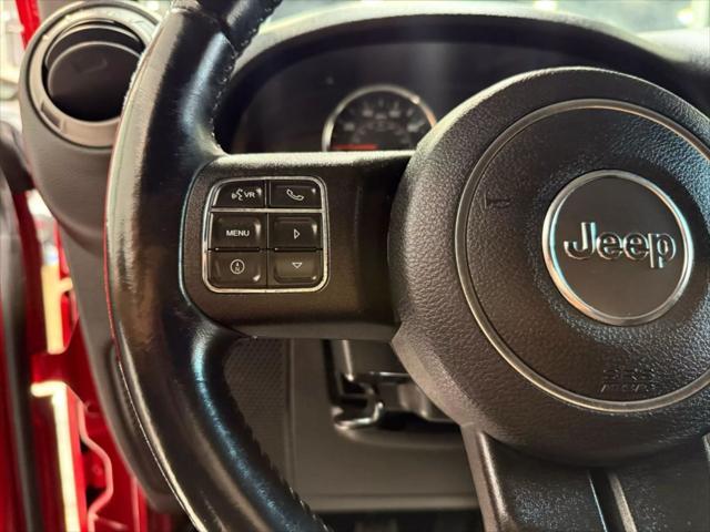 used 2015 Jeep Wrangler car, priced at $19,495