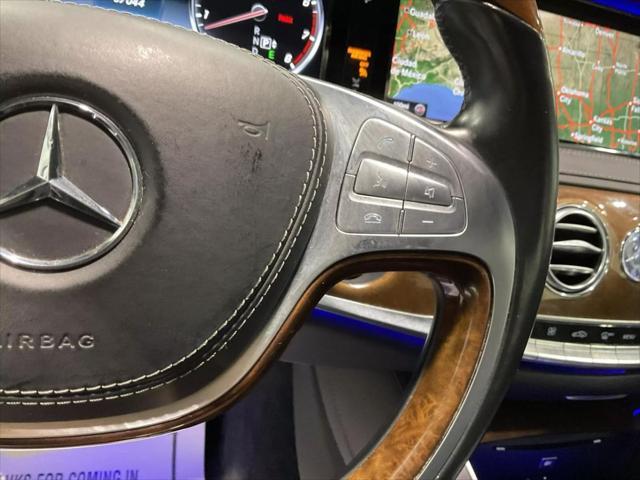 used 2015 Mercedes-Benz S-Class car, priced at $27,995