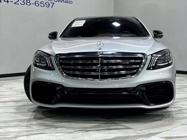 used 2020 Mercedes-Benz AMG S 63 car, priced at $80,995