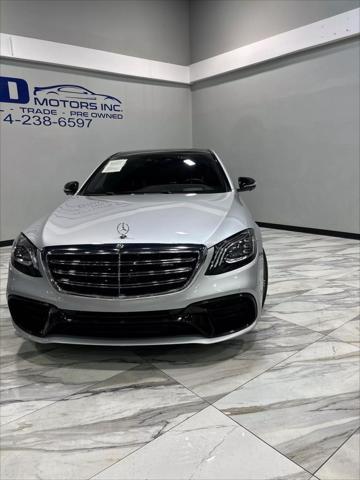 used 2020 Mercedes-Benz AMG S 63 car, priced at $80,995