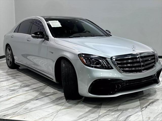 used 2020 Mercedes-Benz AMG S 63 car, priced at $80,995