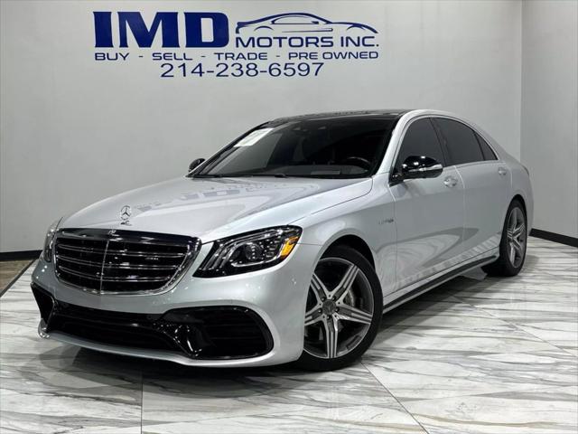 used 2020 Mercedes-Benz AMG S 63 car, priced at $80,995