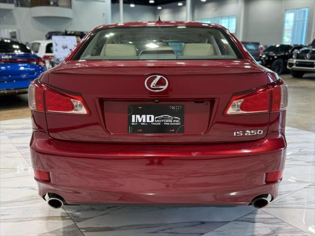 used 2011 Lexus IS 250 car, priced at $12,895