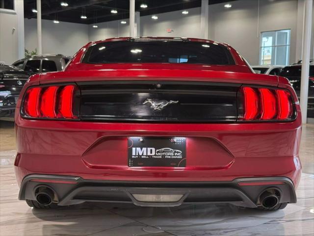 used 2018 Ford Mustang car, priced at $15,695