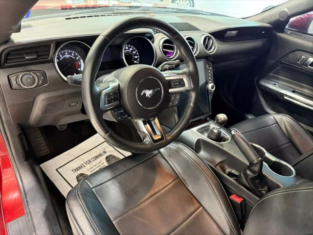 used 2018 Ford Mustang car, priced at $15,695
