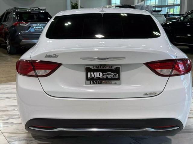 used 2016 Chrysler 200 car, priced at $11,495