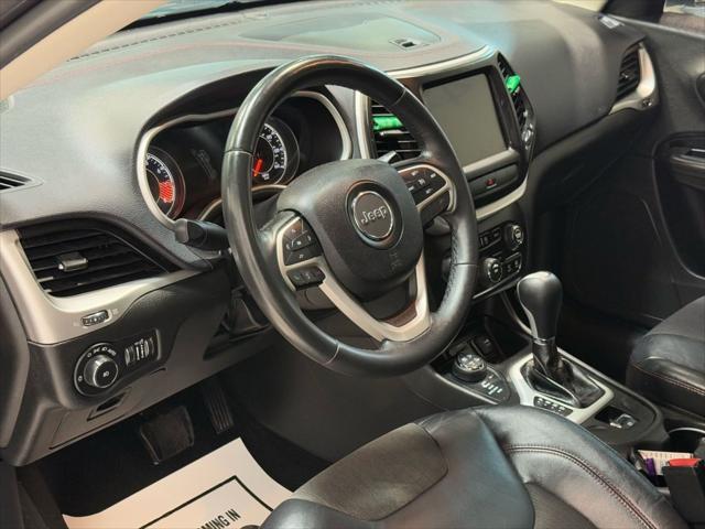 used 2015 Jeep Cherokee car, priced at $12,495