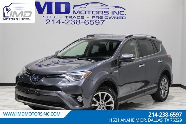 used 2018 Toyota RAV4 Hybrid car, priced at $23,995