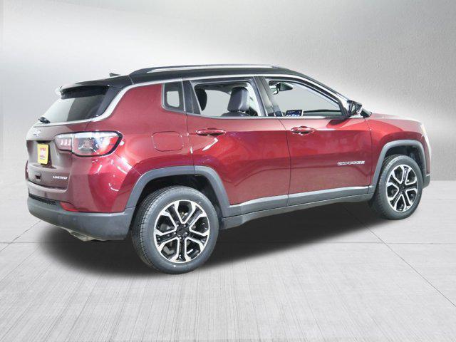 used 2022 Jeep Compass car, priced at $22,896