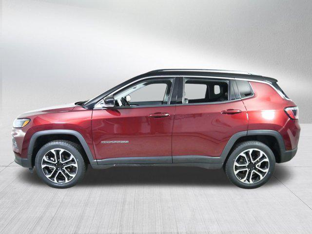 used 2022 Jeep Compass car, priced at $22,896