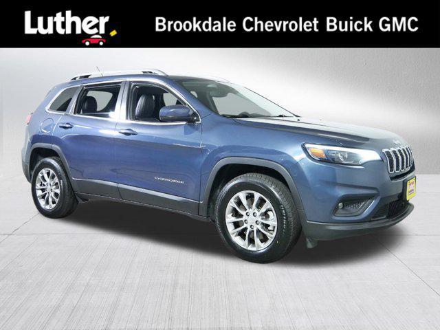 used 2021 Jeep Cherokee car, priced at $21,996