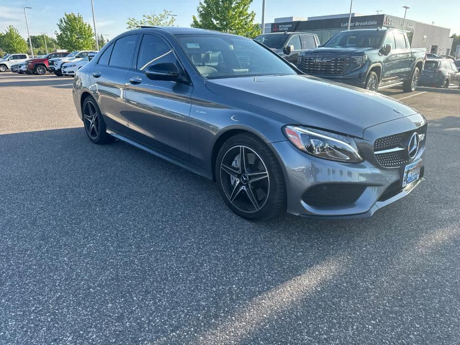 used 2018 Mercedes-Benz AMG C 43 car, priced at $30,996