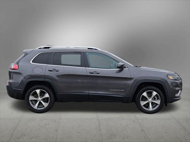 used 2021 Jeep Cherokee car, priced at $20,544