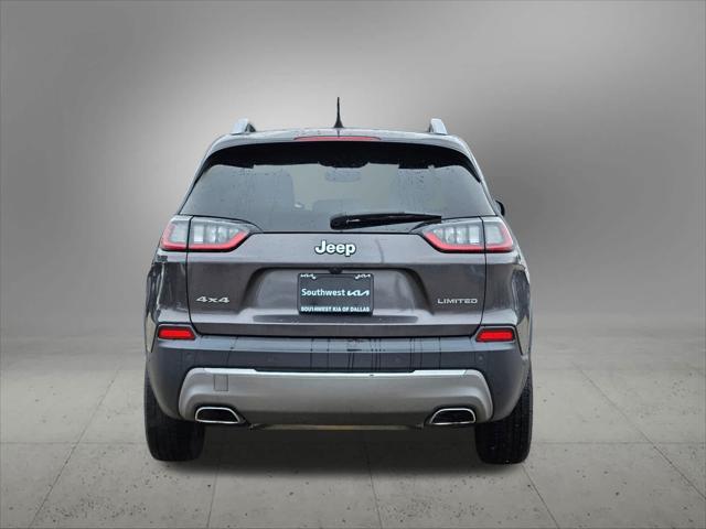 used 2021 Jeep Cherokee car, priced at $20,544