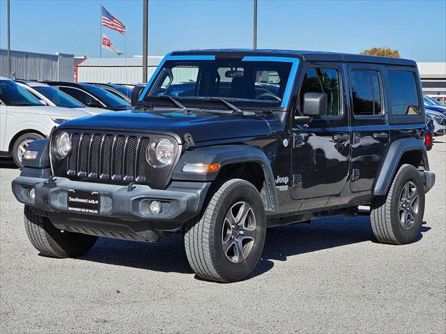 used 2018 Jeep Wrangler Unlimited car, priced at $23,015