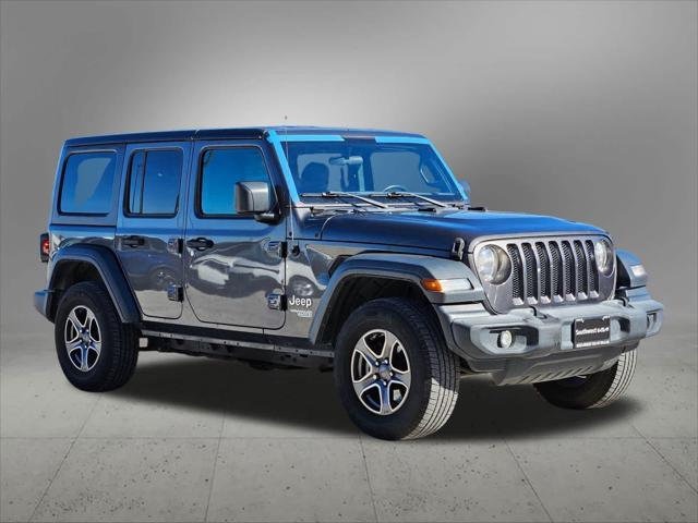 used 2018 Jeep Wrangler Unlimited car, priced at $23,015