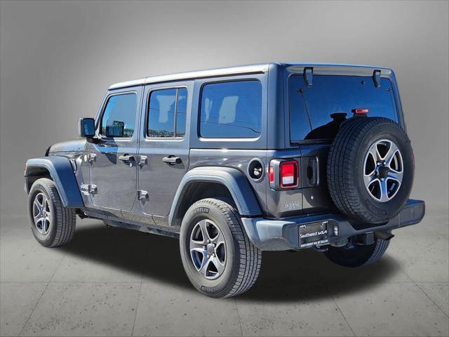 used 2018 Jeep Wrangler Unlimited car, priced at $23,015