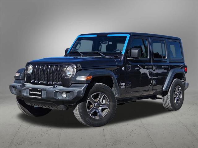 used 2018 Jeep Wrangler Unlimited car, priced at $23,015