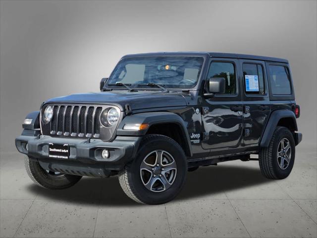 used 2018 Jeep Wrangler Unlimited car, priced at $22,745