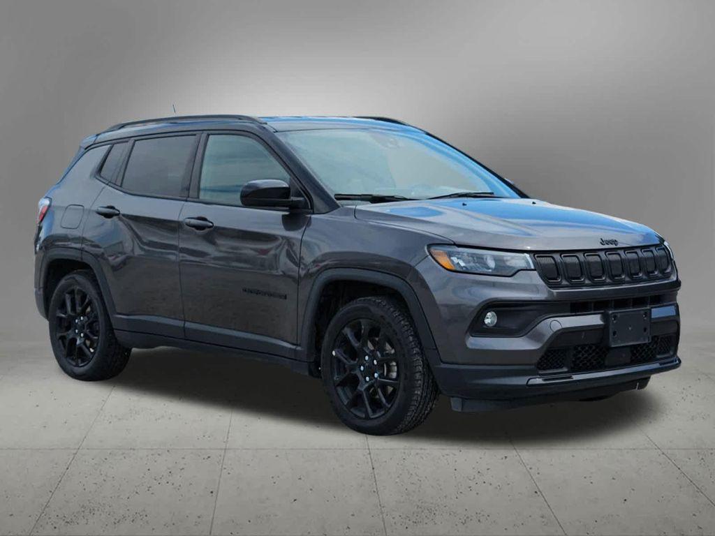 used 2022 Jeep Compass car, priced at $18,823
