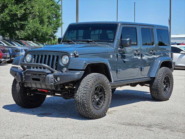 used 2017 Jeep Wrangler Unlimited car, priced at $20,624