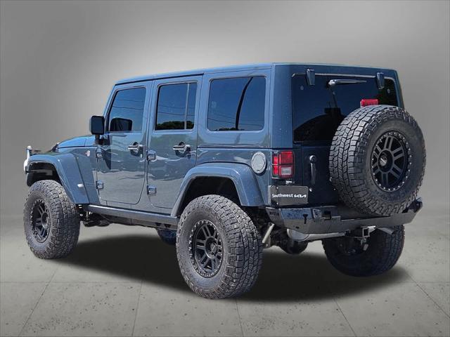 used 2017 Jeep Wrangler Unlimited car, priced at $20,624